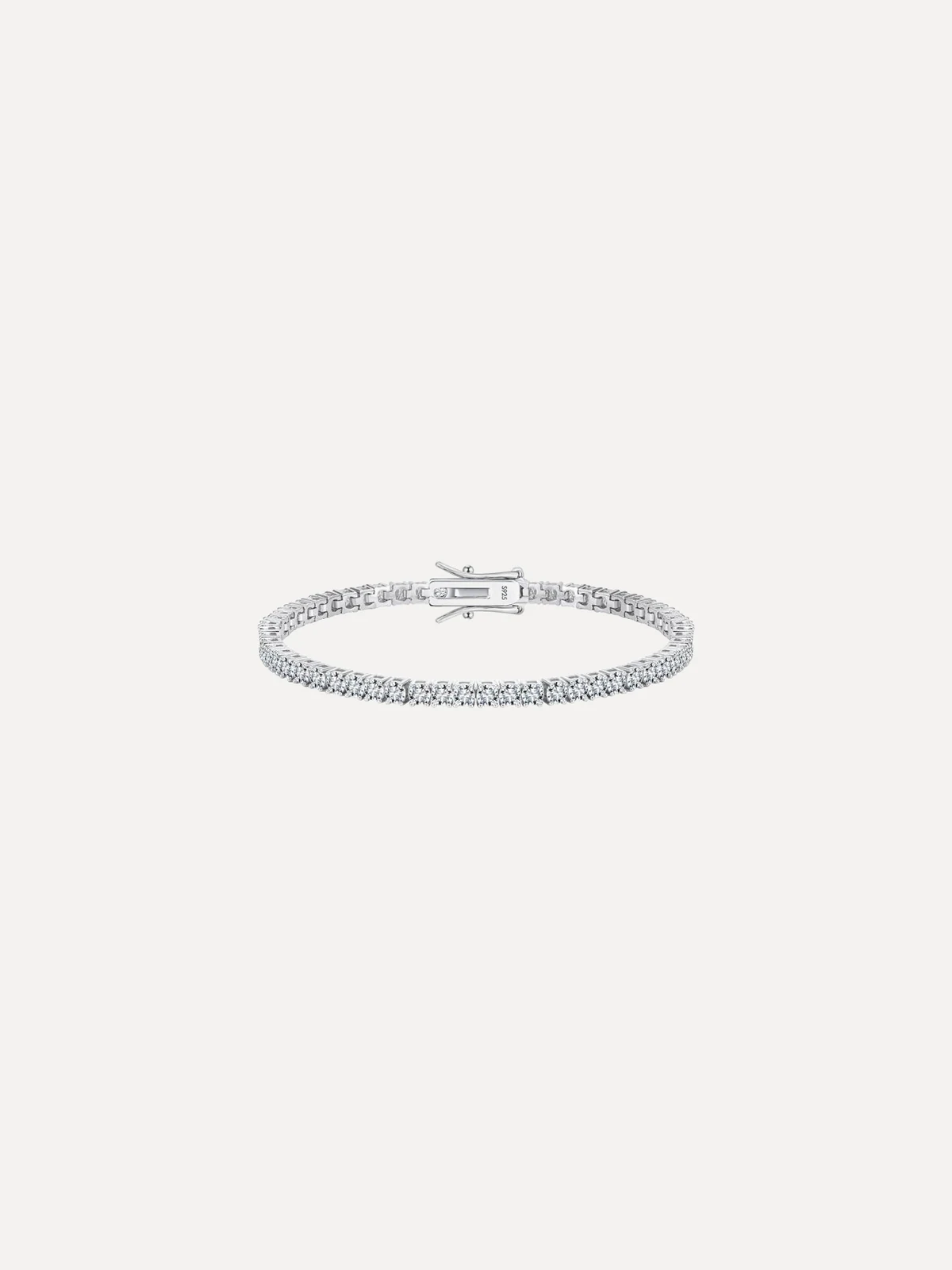 Moissanite Tennis Bracelet - alternate view