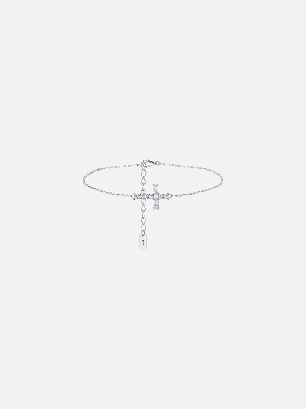 Cross Chain Bracelet - View 2
