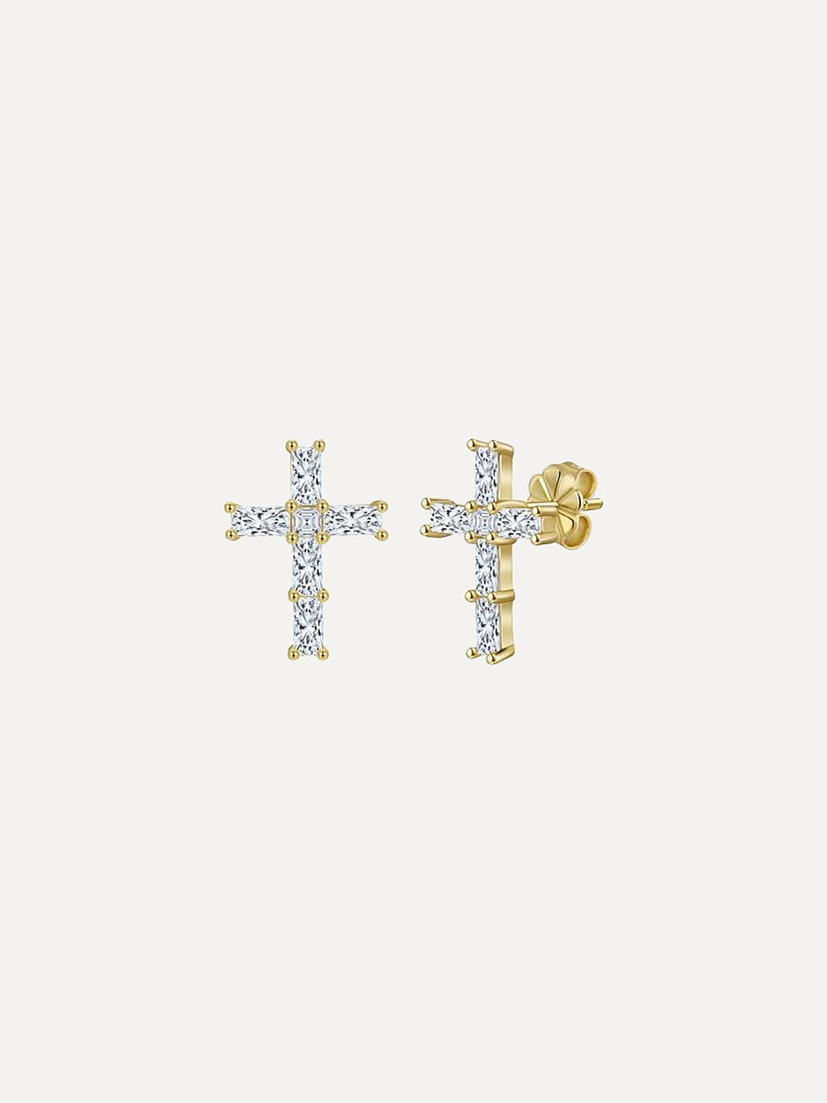 Cross Studs - View 2