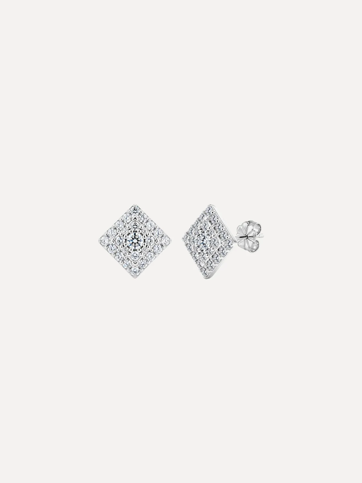 Pavé Kite Studs - View 1