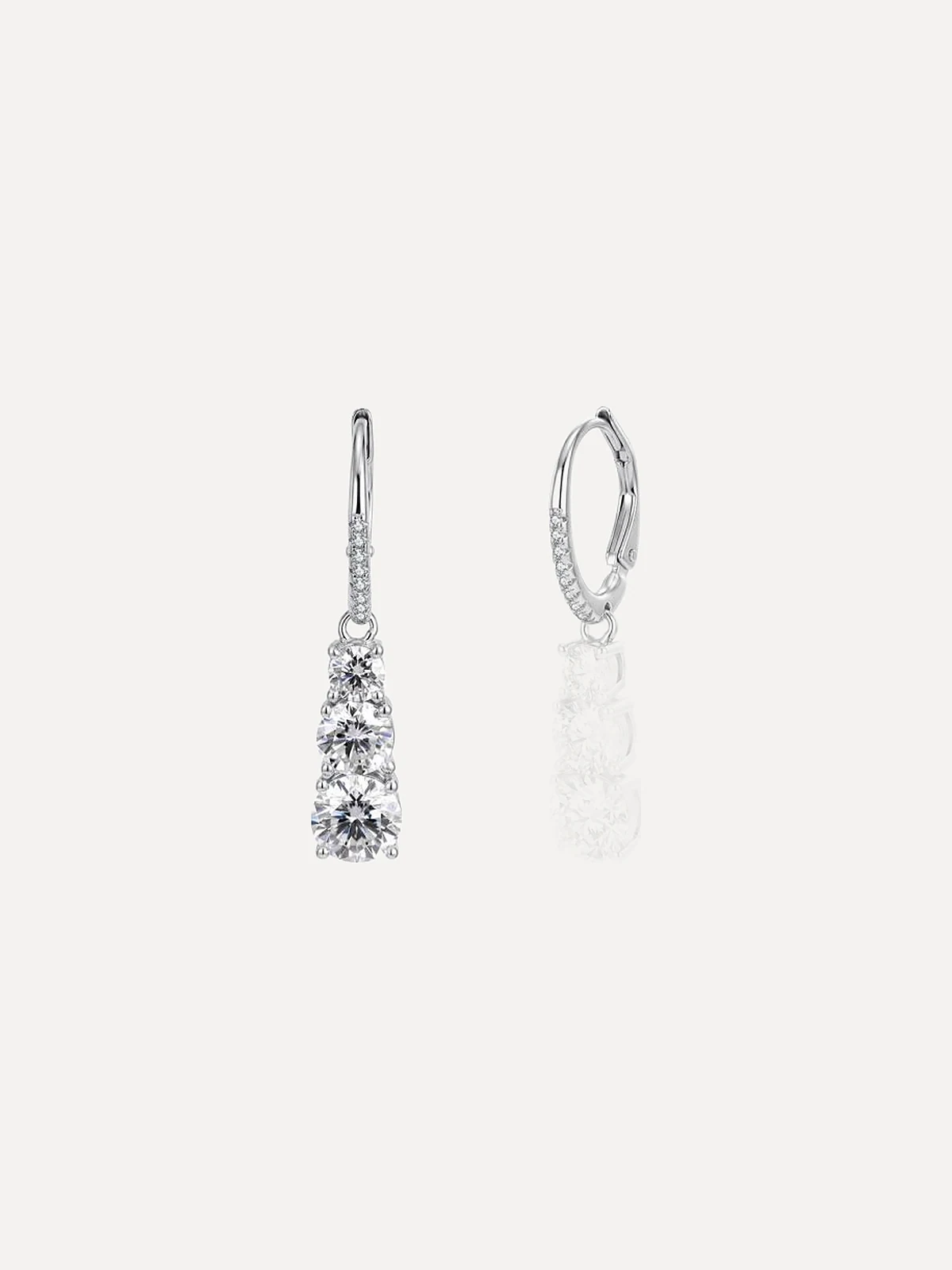 Graduated Drop Earrings - View 1