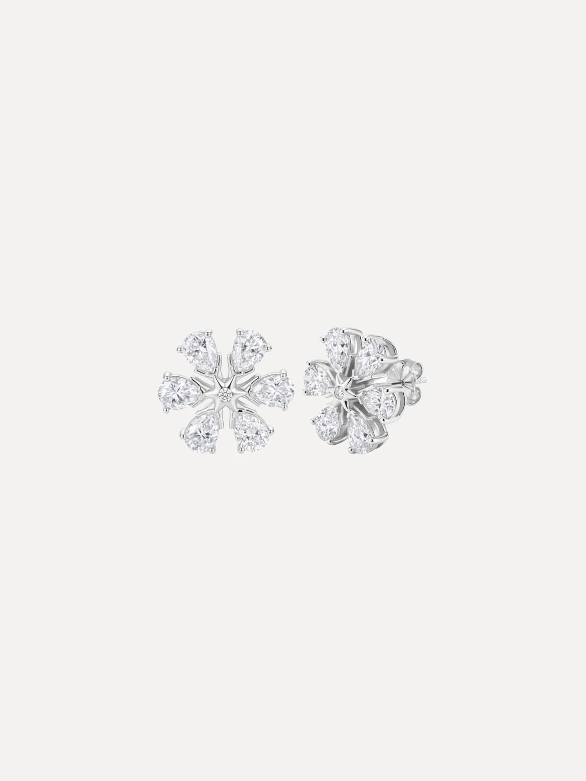 Pear Flower Studs