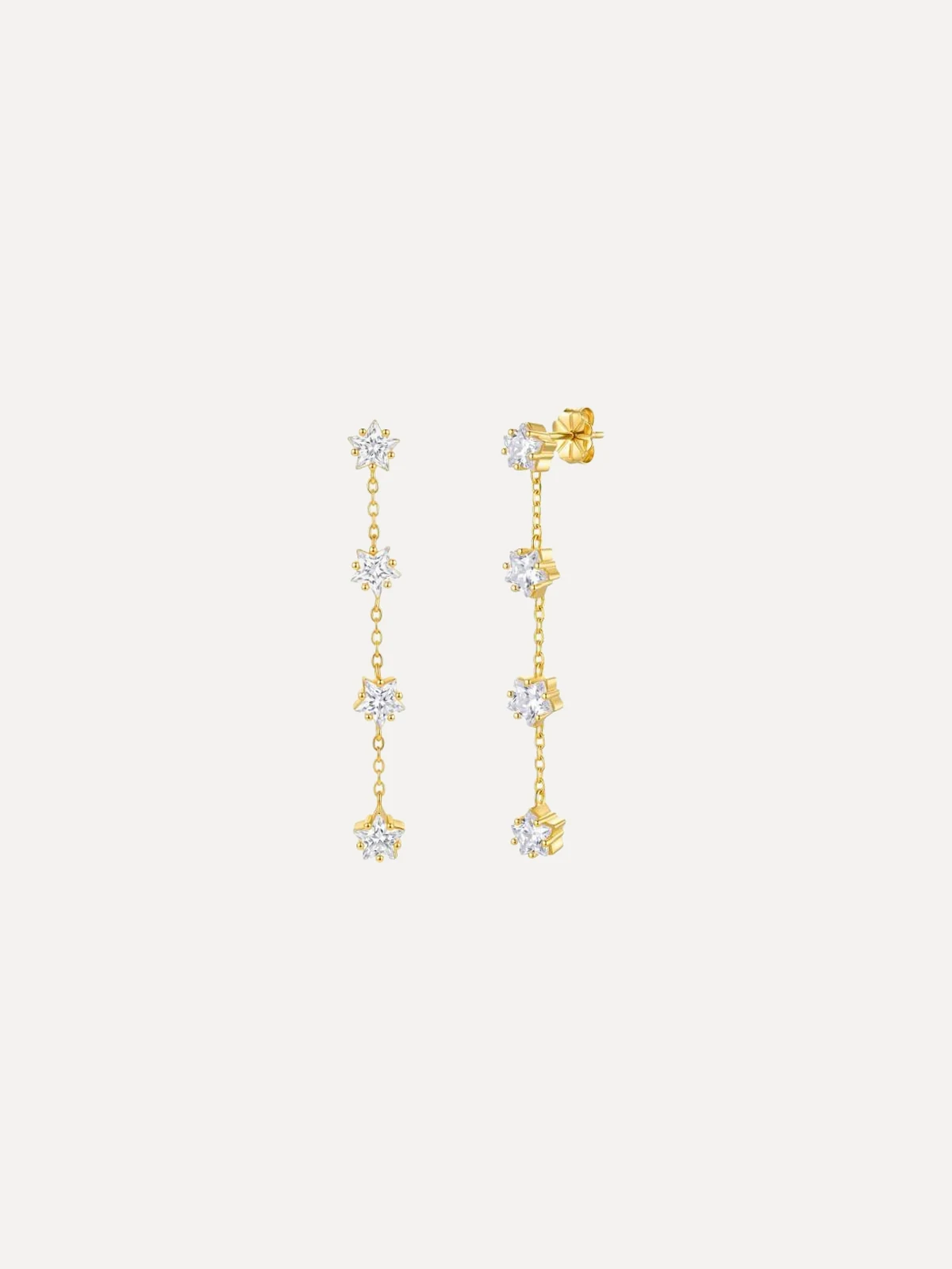 Station Drop Earrings - alternate view
