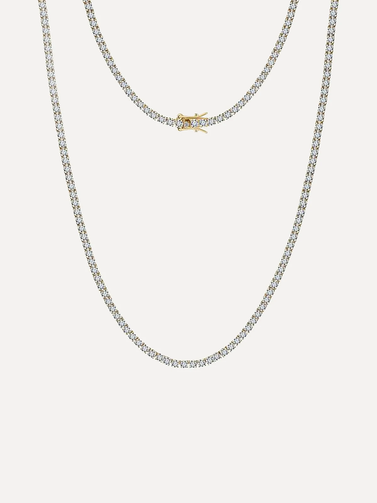 Moissanite Tennis Necklace - View 6