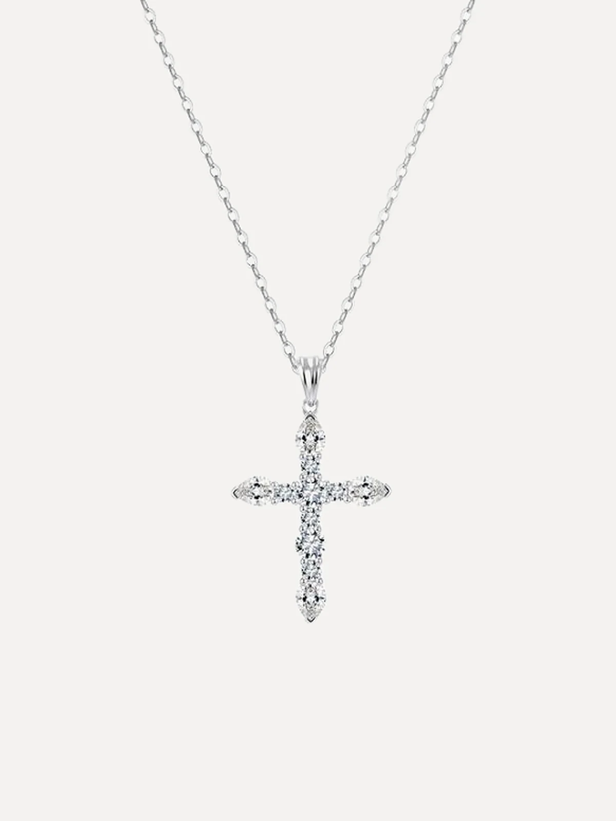 Delicate Cross Pendant - View 1