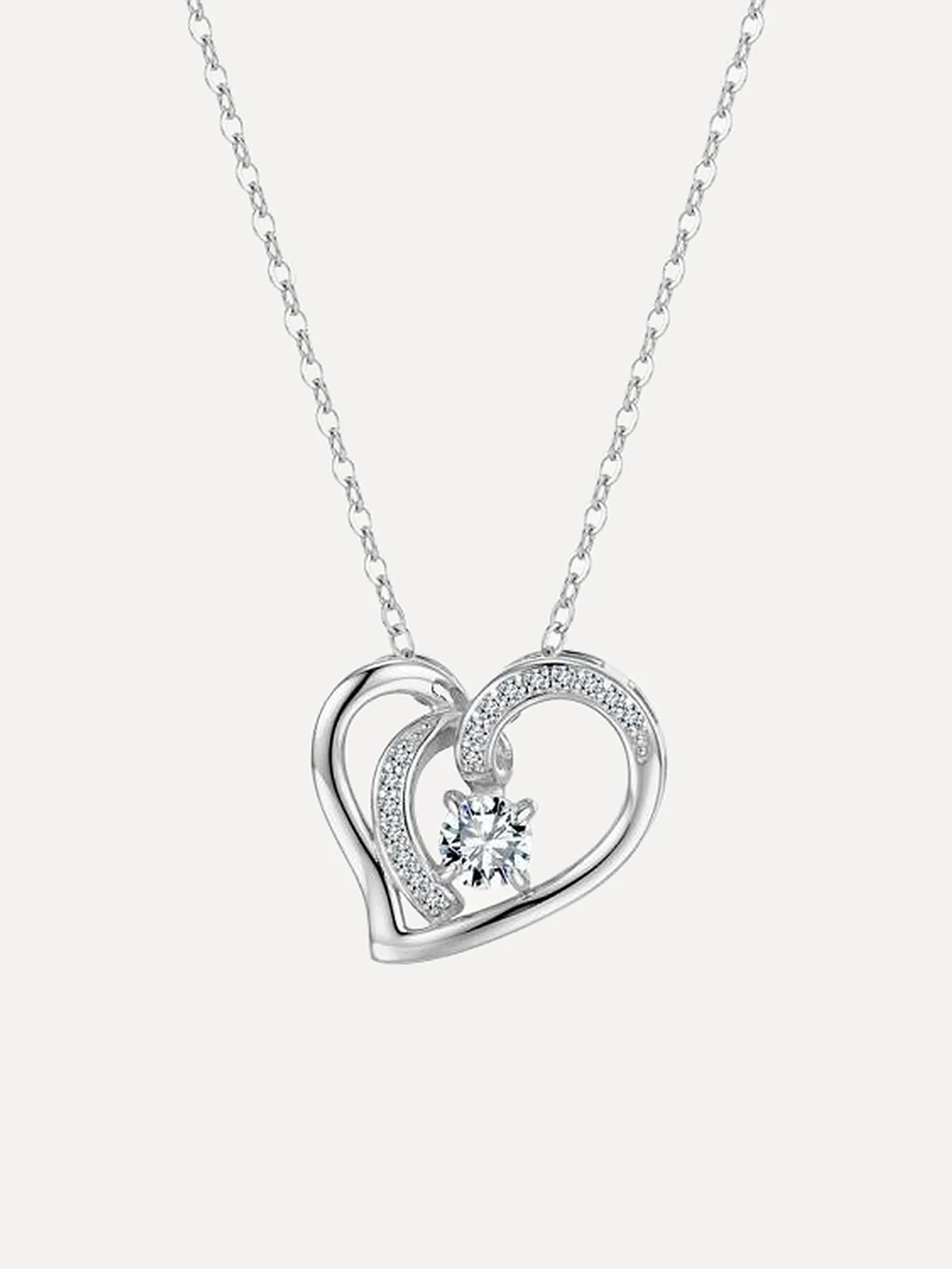 Swirl Heart Pendant - View 1
