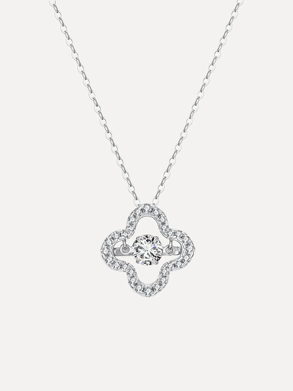 Dancing Stone Clover Pendant - View 1