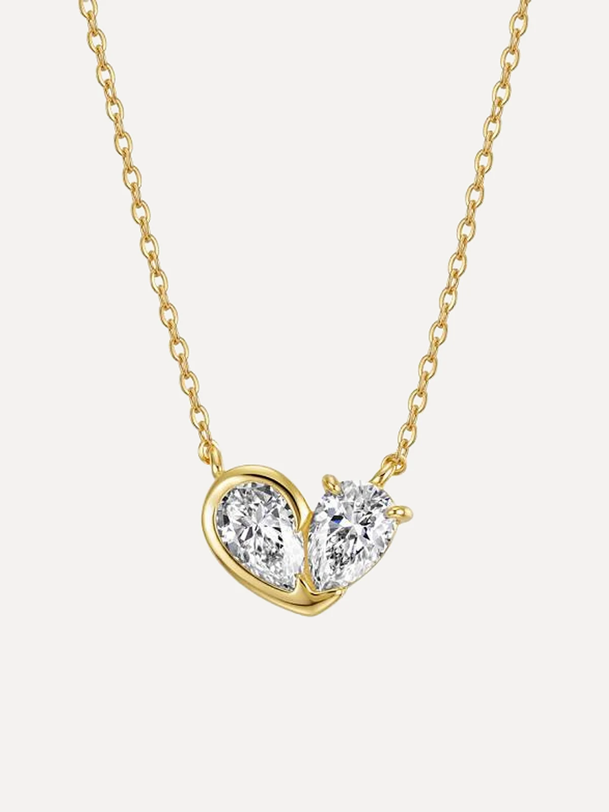 Twin Heart Pendant - View 2