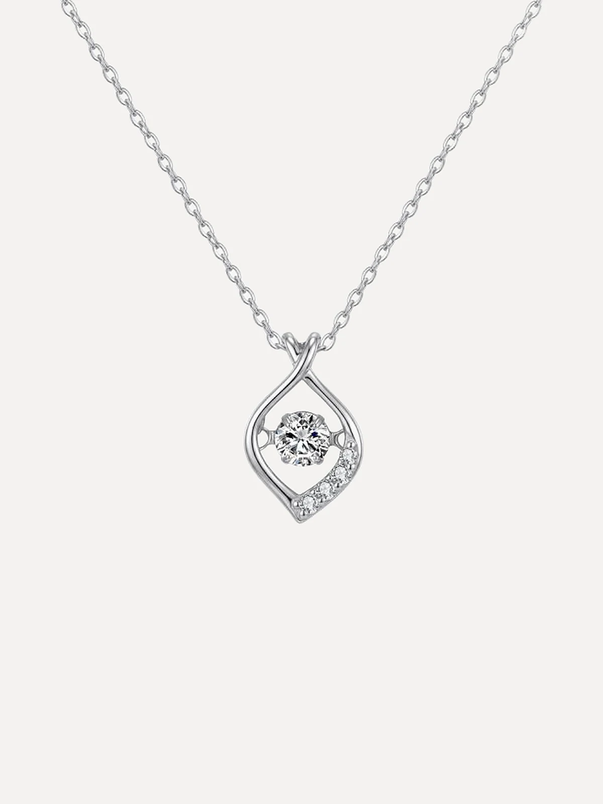Dancing Stone Teardrop Pendant - View 1