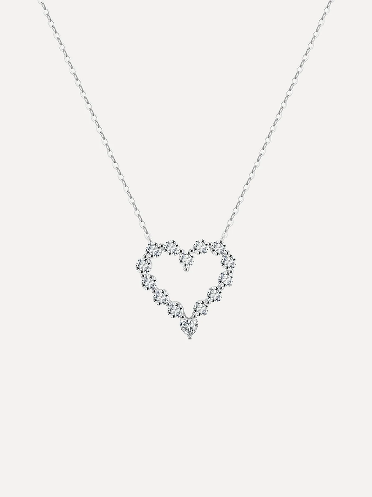 Open Heart Pendant - View 1