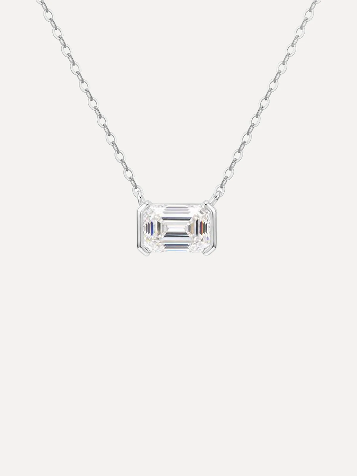 East-West Emerald Necklace - View 1