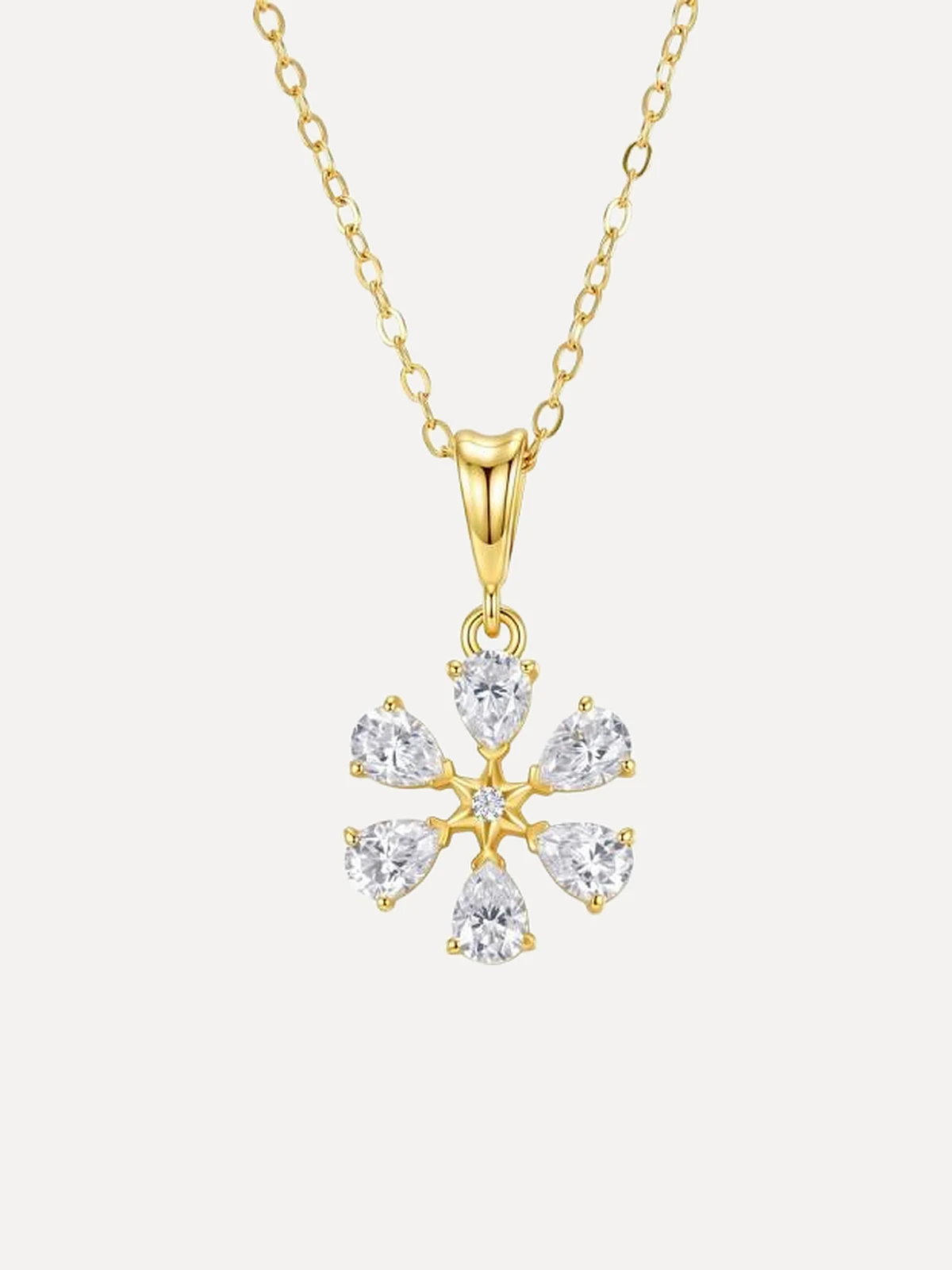 Pear Flower Pendant - View 2