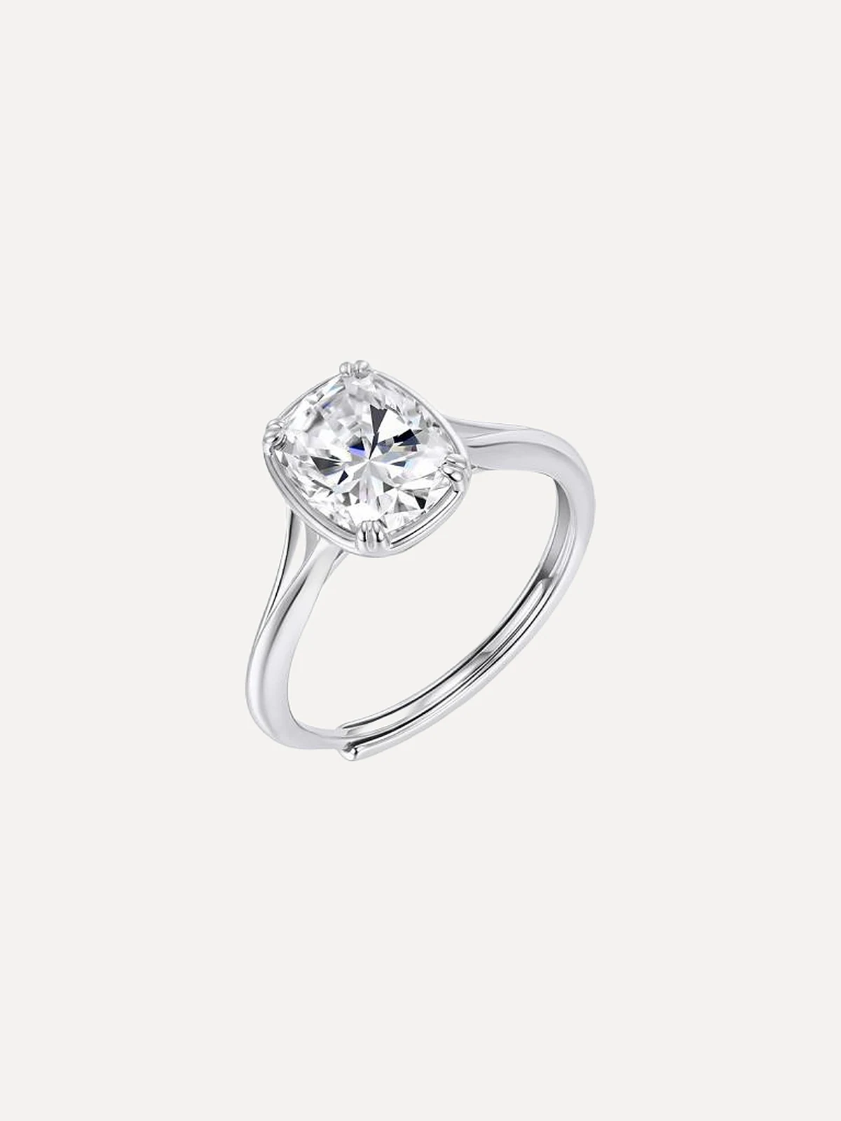Cushion Halo Ring - View 1
