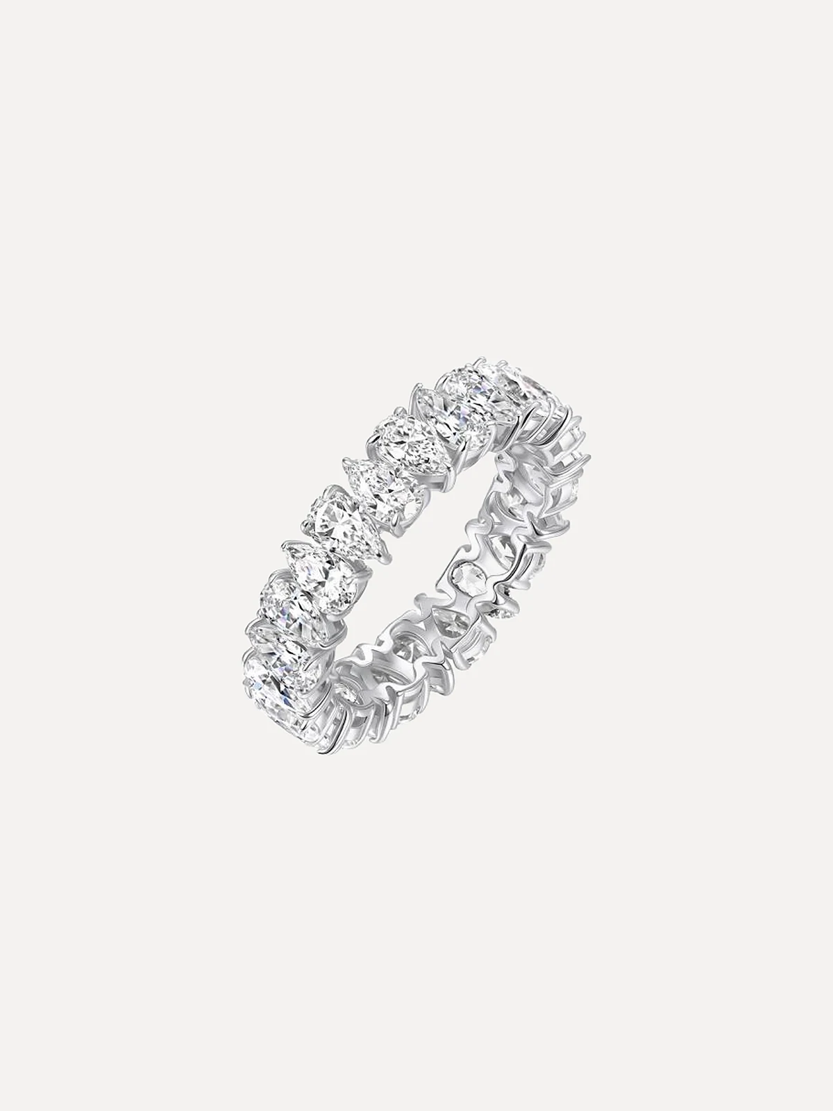 Round Eternity Band - View 1