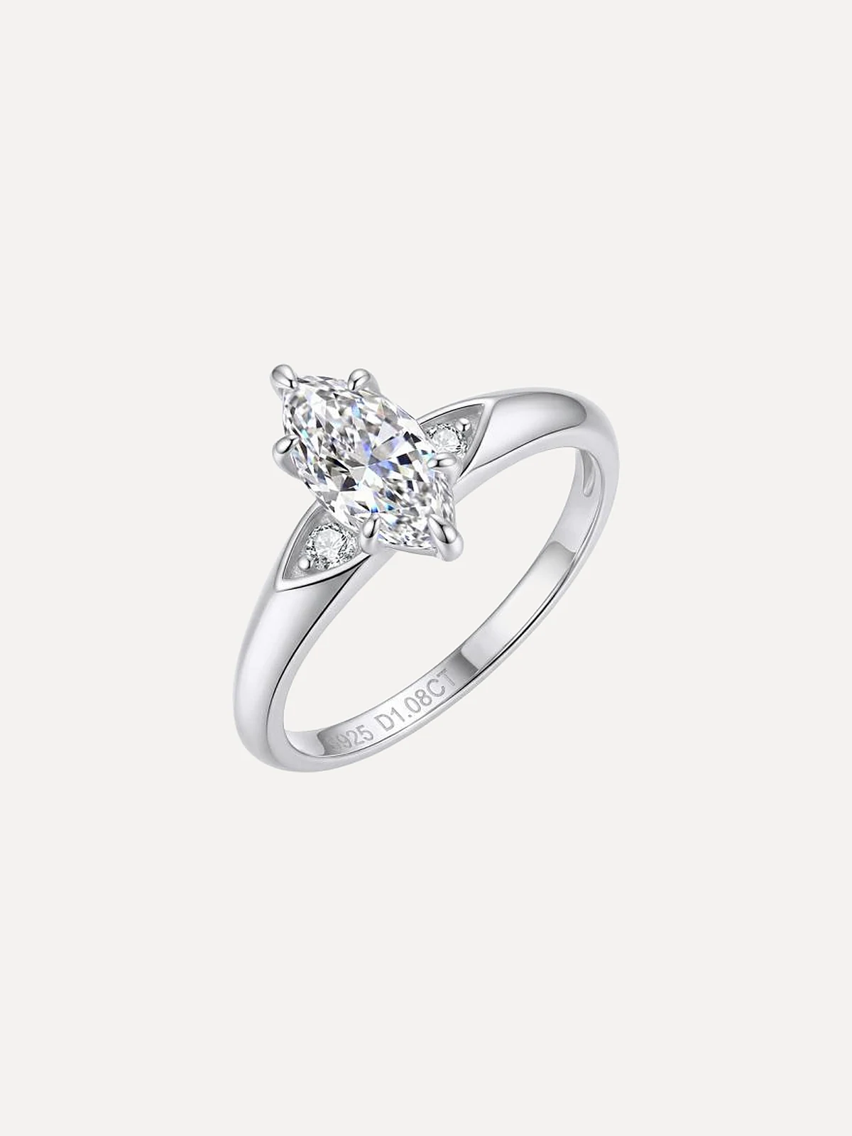 Marquise Pavé Shoulder Ring - View 1
